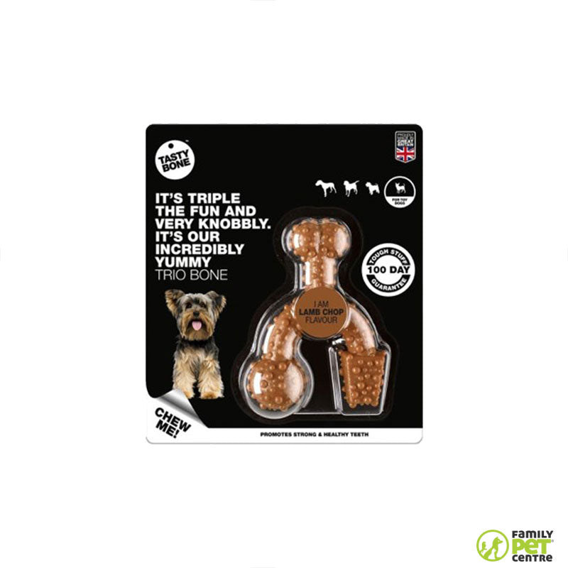 Tasty Bone Dog Chew Toy Lamb Chop