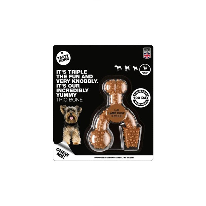 Tasty Bone Dog Chew Toy Lamb Chop