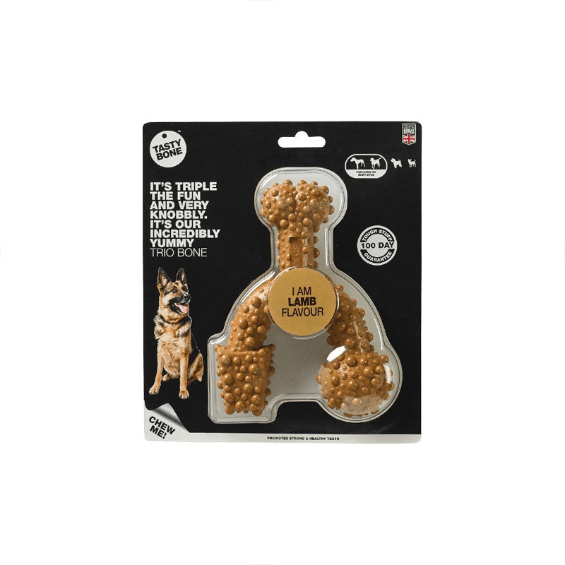 Tasty Bone Dog Chew Toy Lamb Chop