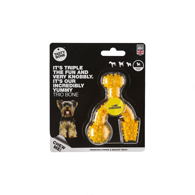 Tasty Bone Dog Chew Toy Braai Chicken