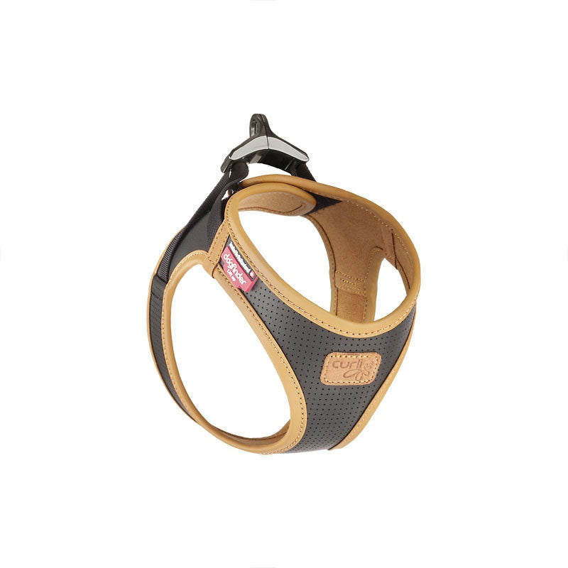 Curli Apple Leather Clasp Vest Harness