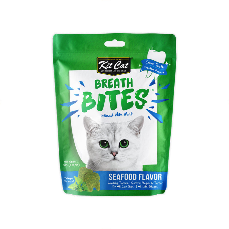 Kit Cat BreathBites Infused with Mint 60g