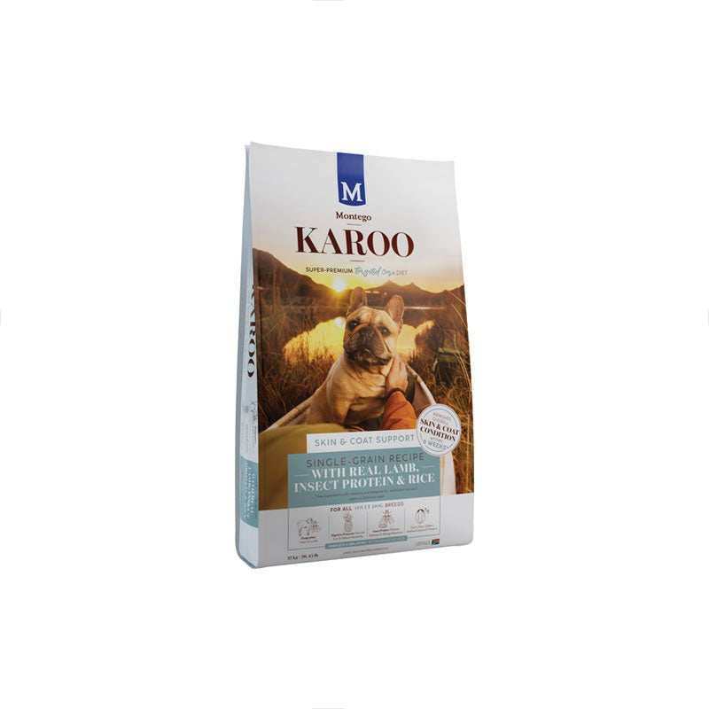 Montego Karoo Adult Lamb & Insect Skin & Coat Dog Food