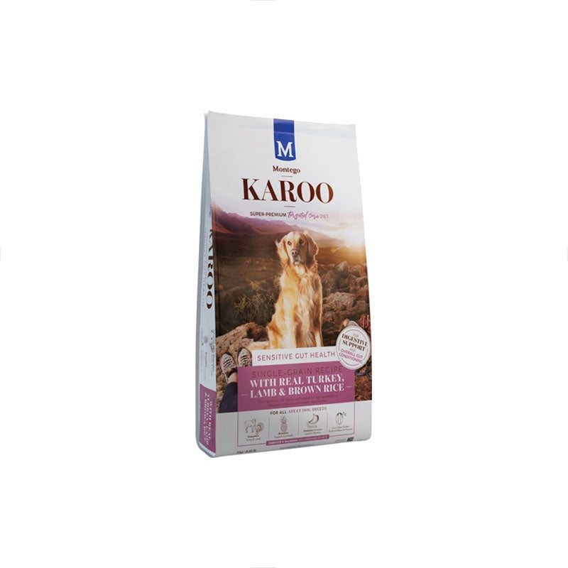Montego Karoo Adult Turkey & Lamb Sensitive Gut Dog Food