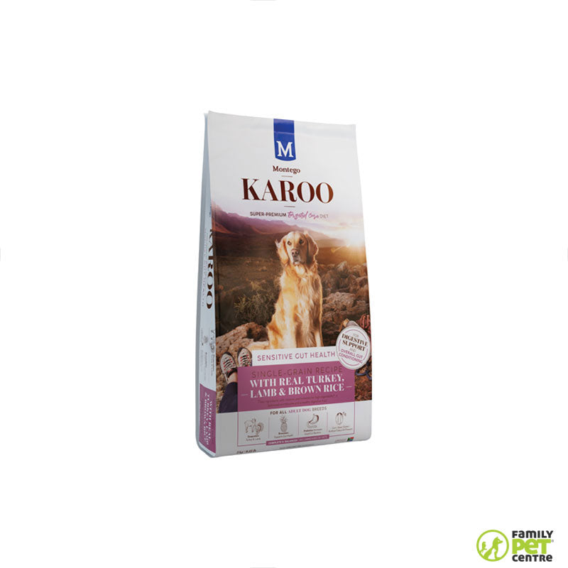 Karoo Adult Turkey & Lamb Sensitive Gut Dog Food