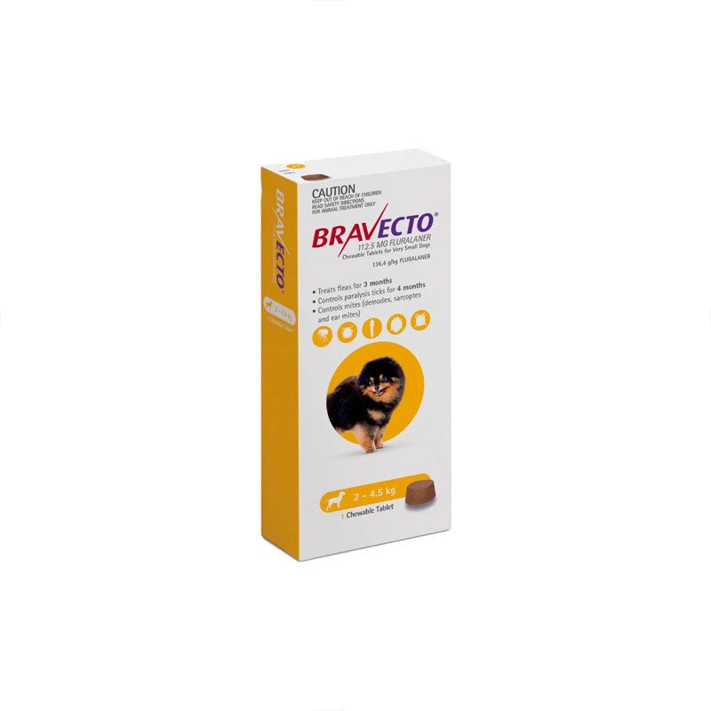 Bravecto Dog Tick & Flea Chew