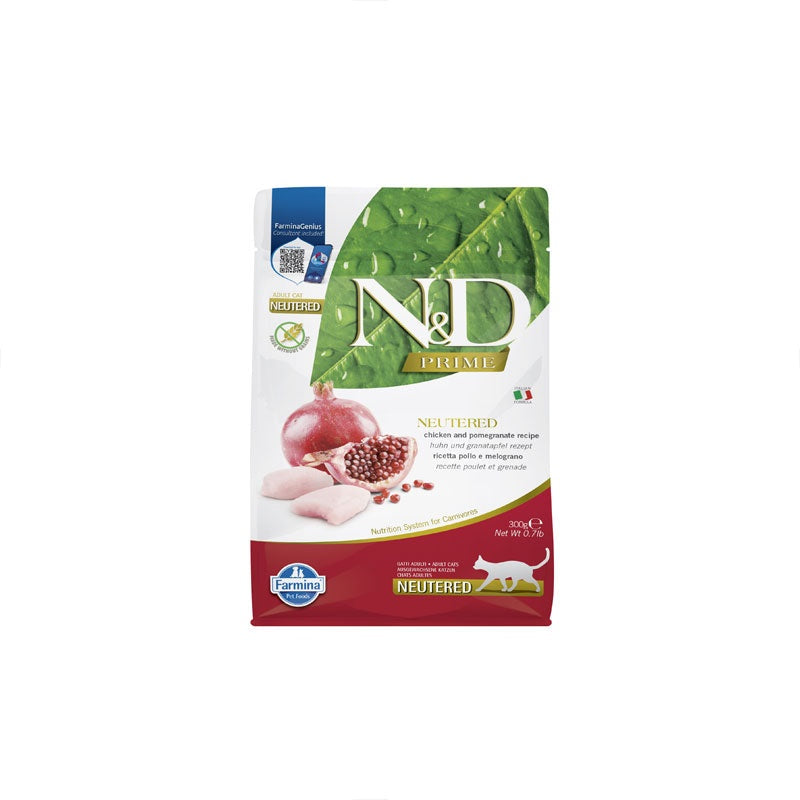 Farmina Prime Neutered Adult Cat Food Chicken & Pomegranate