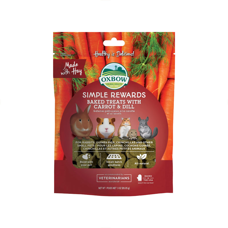 Oxbow Small Pet Baked Treat 85g
