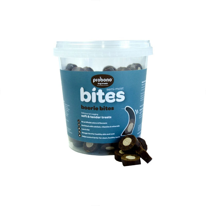 Probono Semi-Moist Boerie Bites Dog Treats