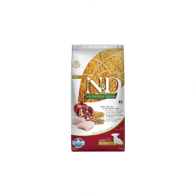 Farmina Ancestral Puppy Dog Food Chicken, Spelt Oats & Pomegranate Mini
