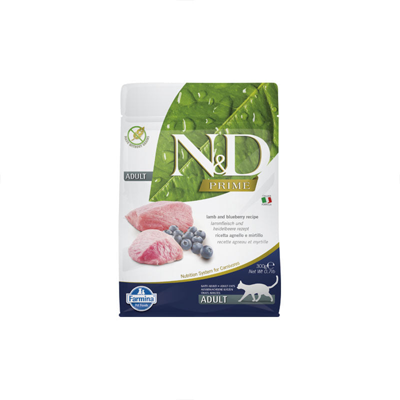 Farmina Prime Adult Cat Food Lamb & Blueberry
