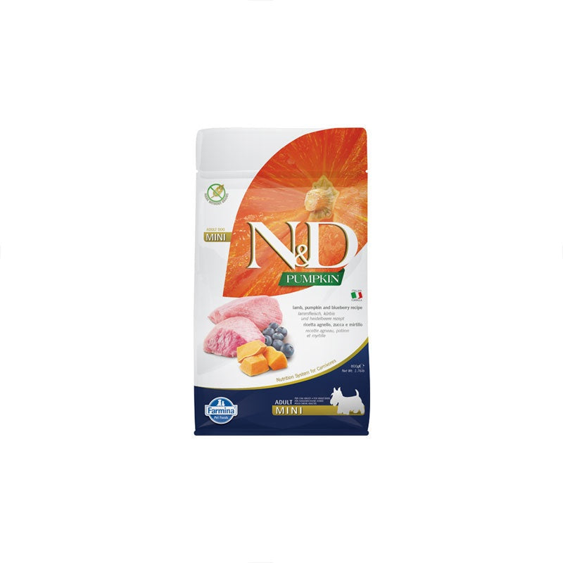 Farmina Pumpkin Adult Dog Food Lamb & Blueberry Mini