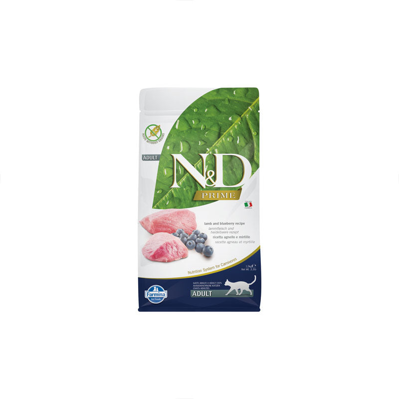 Farmina Prime Adult Cat Food Lamb & Blueberry