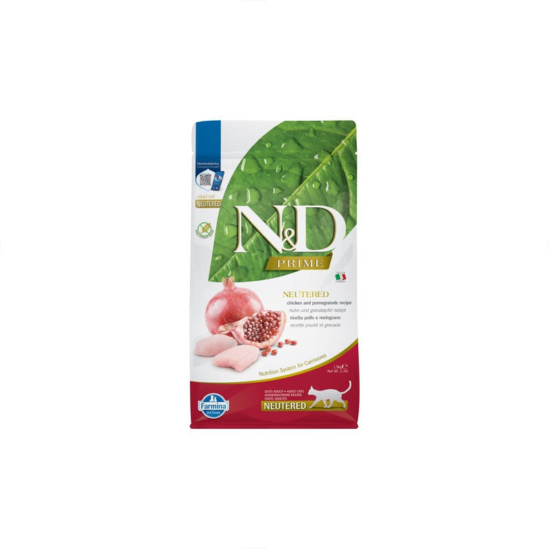 Farmina Prime Neutered Adult Cat Food Chicken & Pomegranate