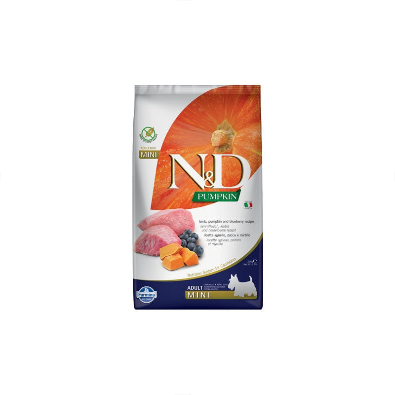 Farmina Pumpkin Adult Dog Food Lamb & Blueberry Mini