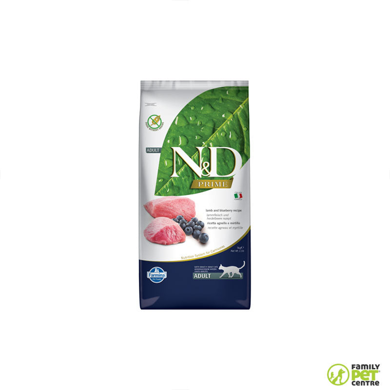 Farmina Prime Adult Cat Food Lamb & Blueberry