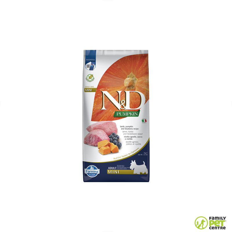 Farmina Pumpkin Adult Dog Food Lamb & Blueberry Mini