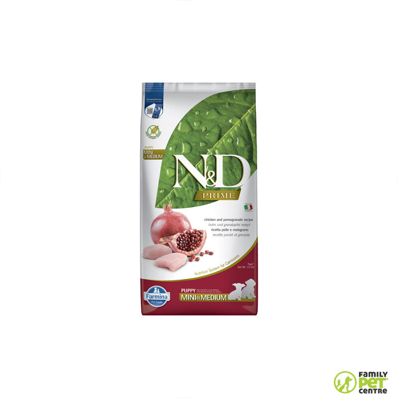 Farmina Prime Puppy Dog Food Chicken & Pomegranate Mini