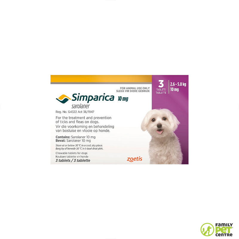 Simparica Chew Tablets For Dogs