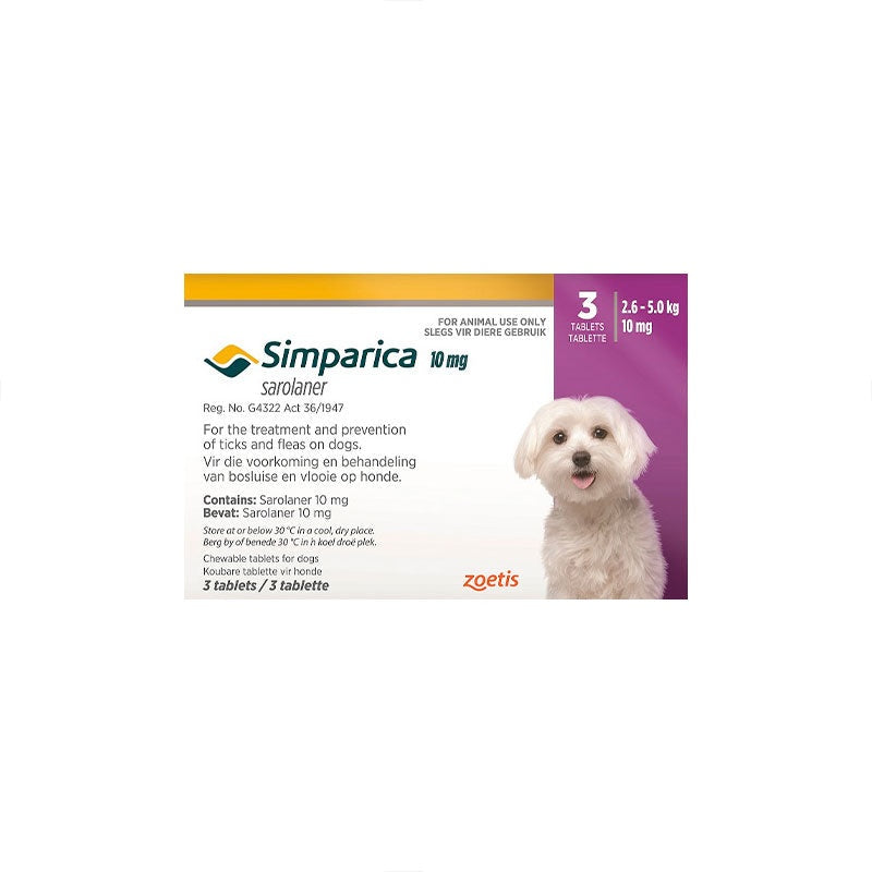 Simparica Chew Tablets For Dogs