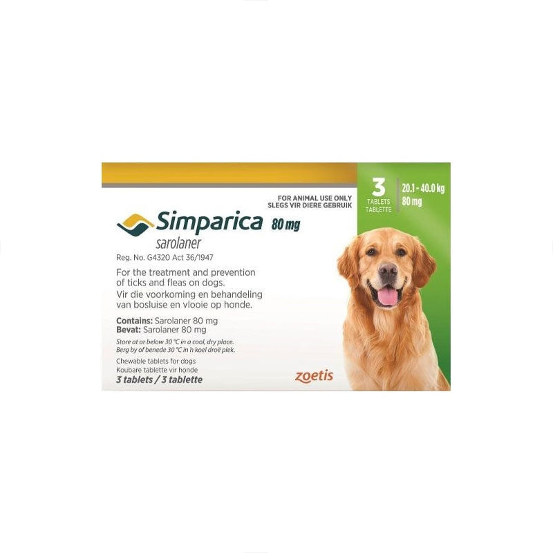 Simparica Chew Tablets For Dogs
