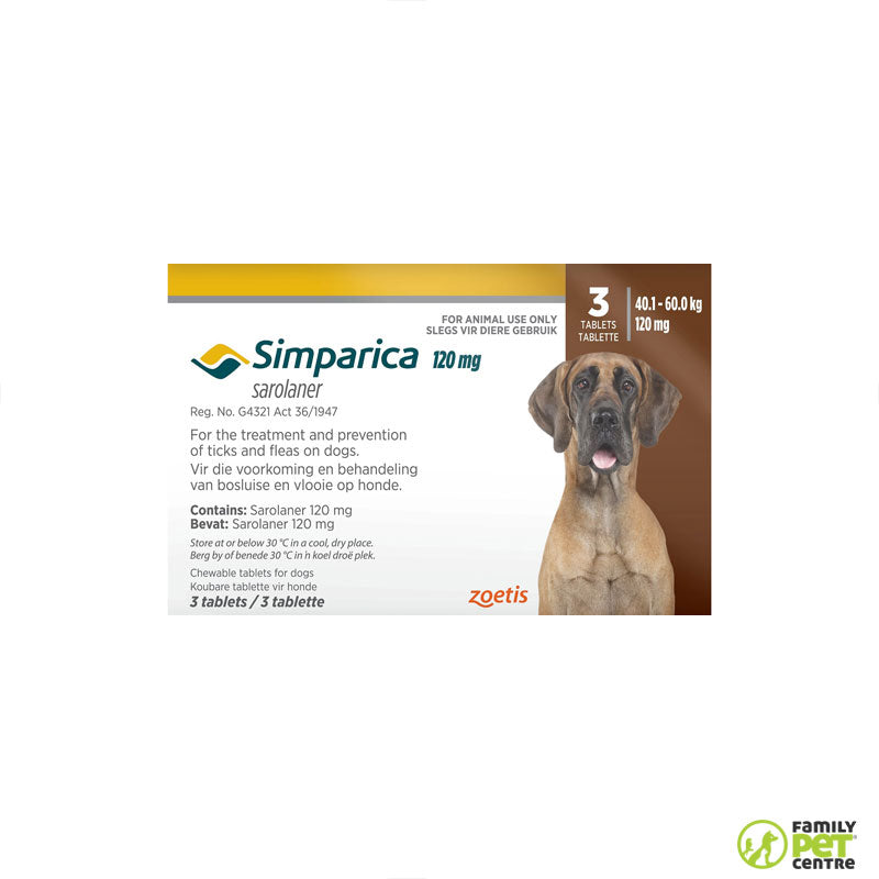 Simparica Chew Tablets For Dogs