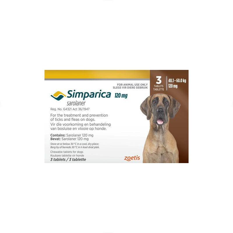 Simparica Chew Tablets For Dogs