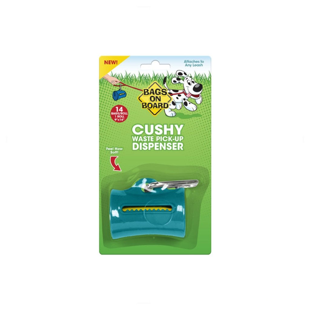Bags On Board Cushy Dispenser With Waste Bags