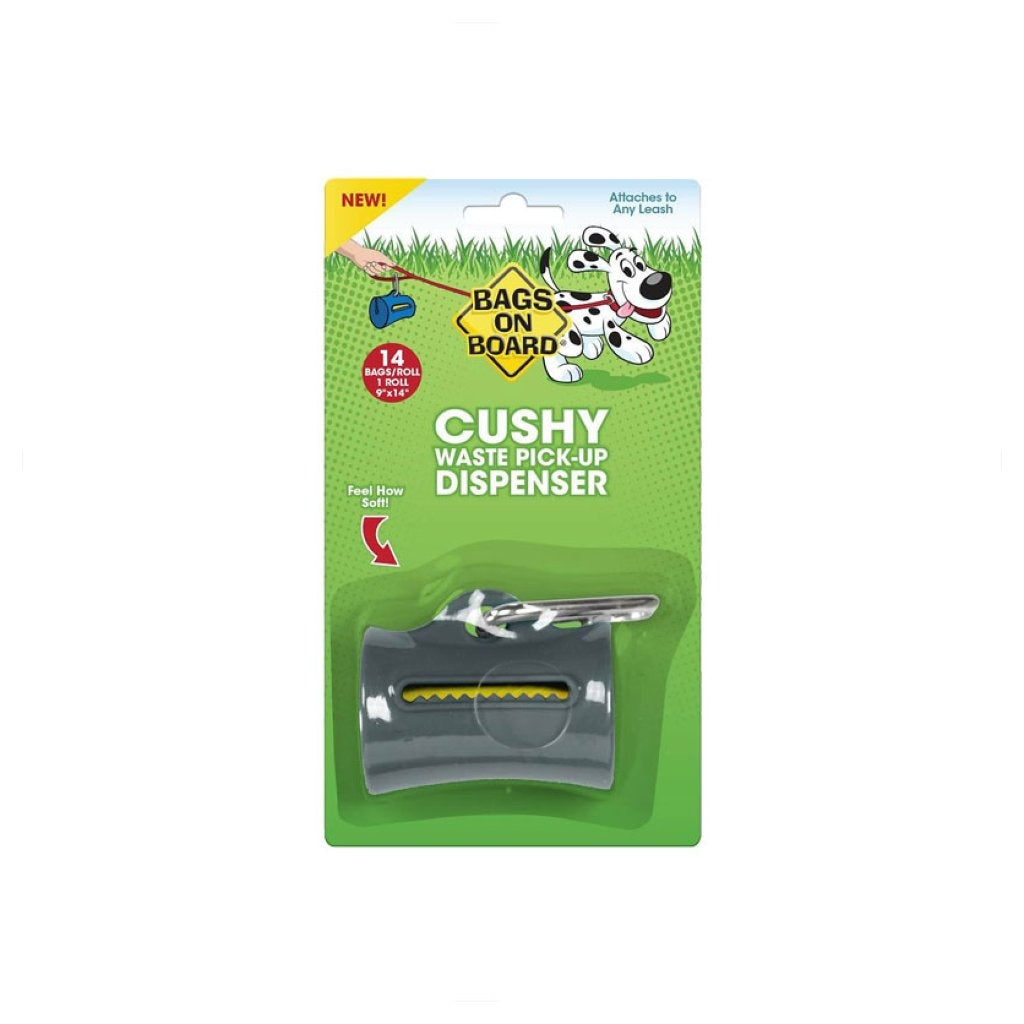 Bags On Board Cushy Dispenser With Waste Bags