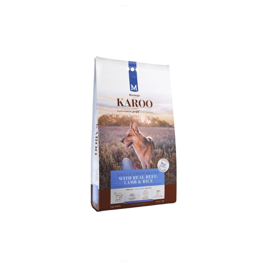 Montego Karoo Adult Dog Food Beef & Lamb