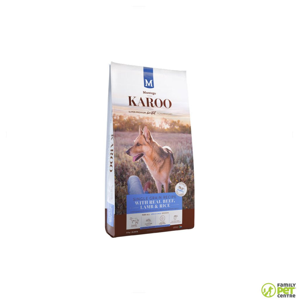 Montego Karoo Adult Dog Food Beef & Lamb