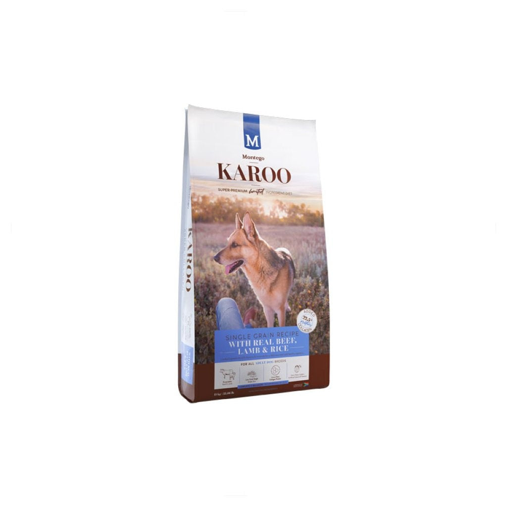 Montego Karoo Adult Dog Food Beef & Lamb