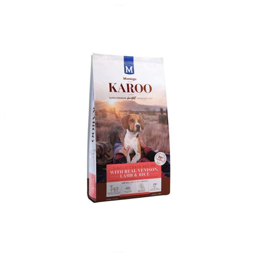 Montego Karoo Adult Dog Food Venison & Lamb