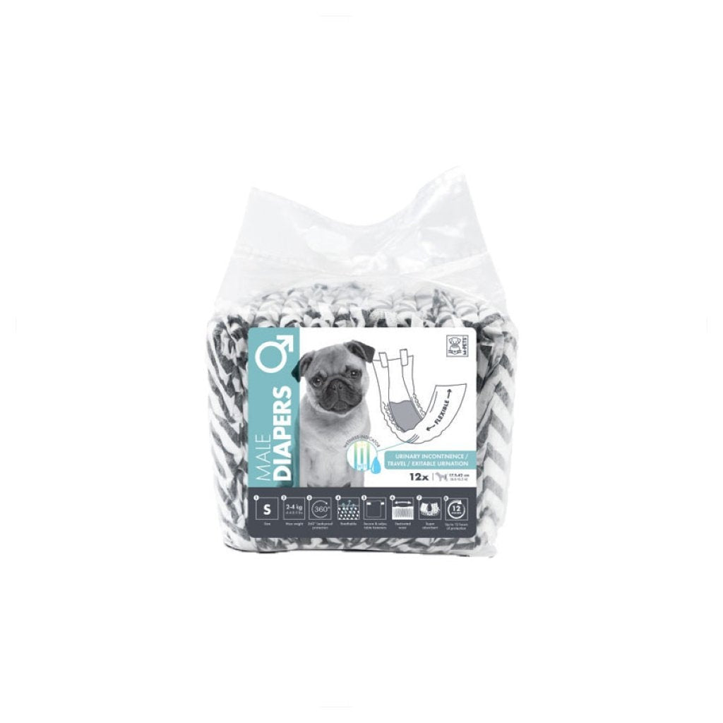 M-PETS Male Dog Diapers