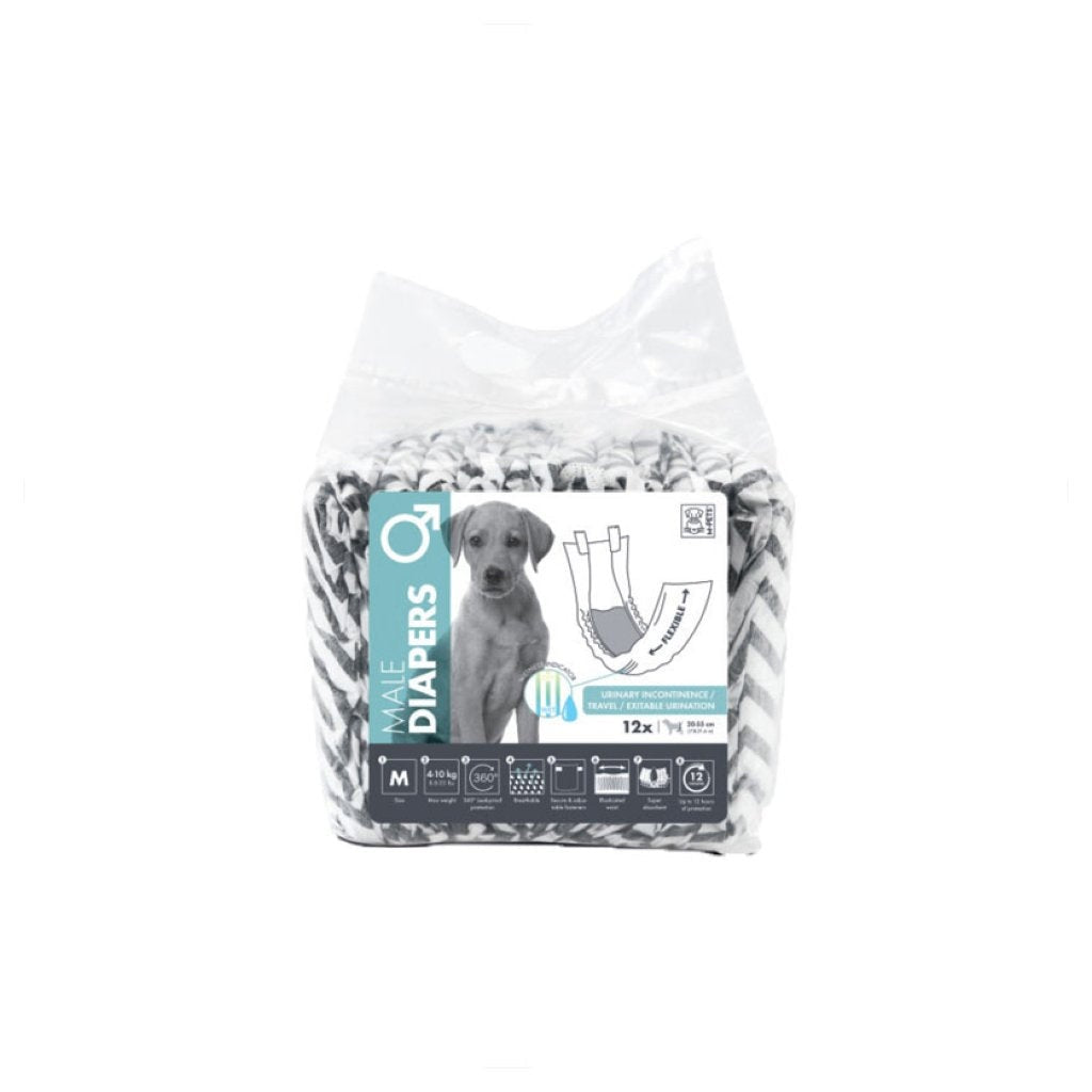 M-PETS Male Dog Diapers