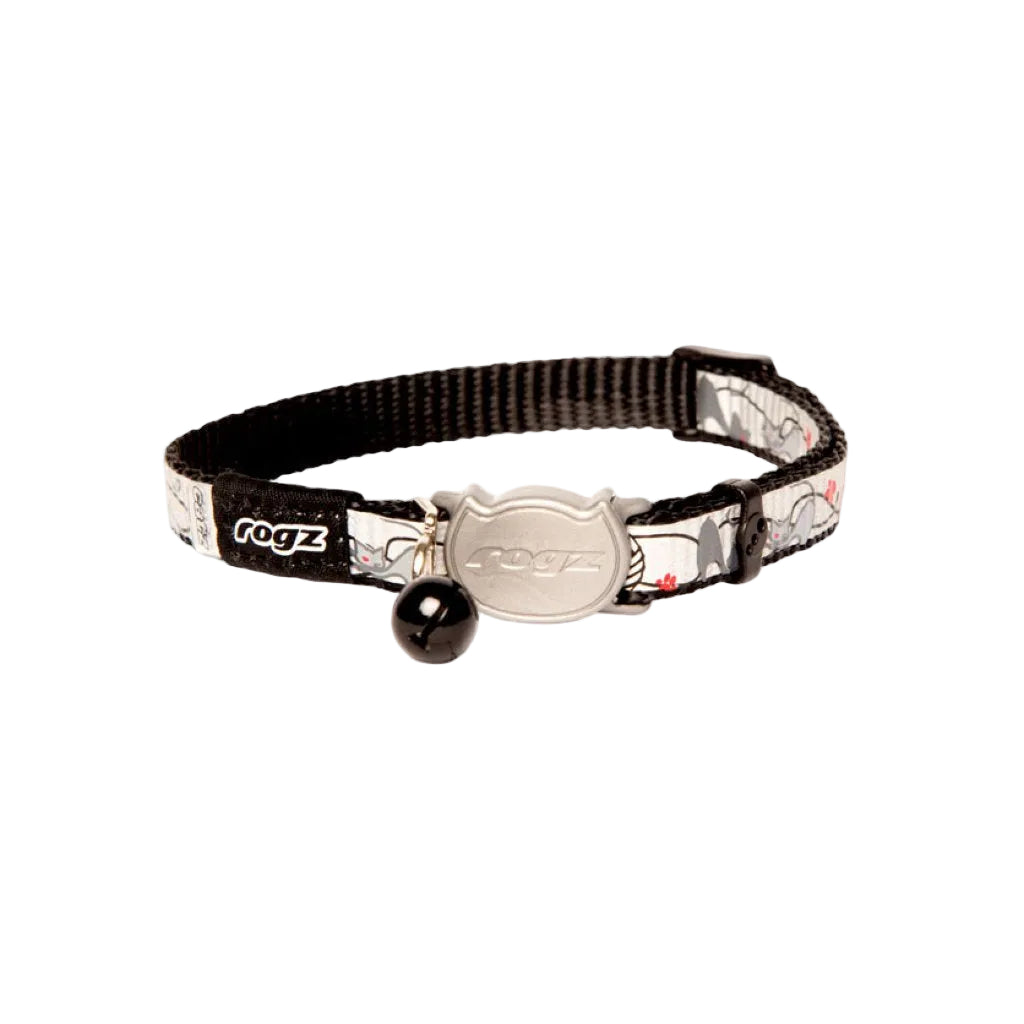 Rogz ReflectoCat Breakaway Buckle Collar