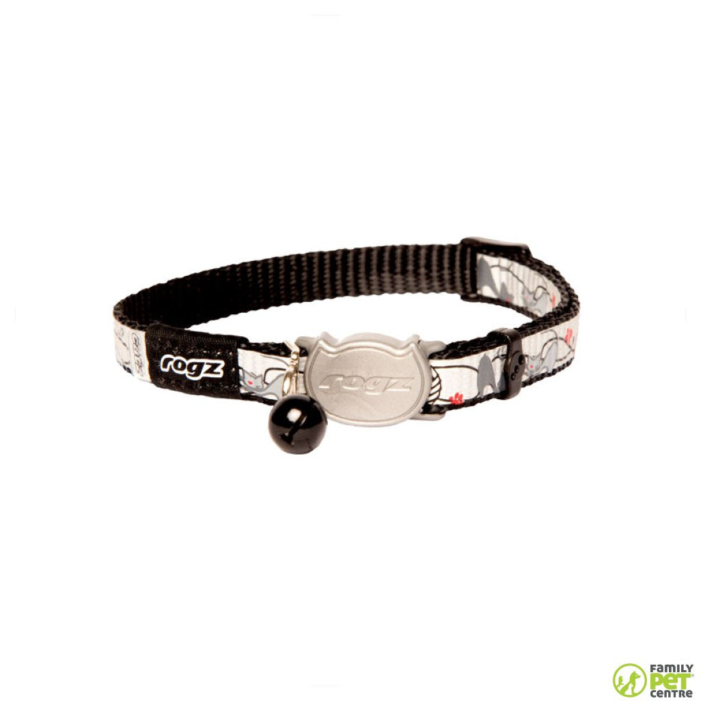 Rogz ReflectoCat Breakaway Buckle Collar