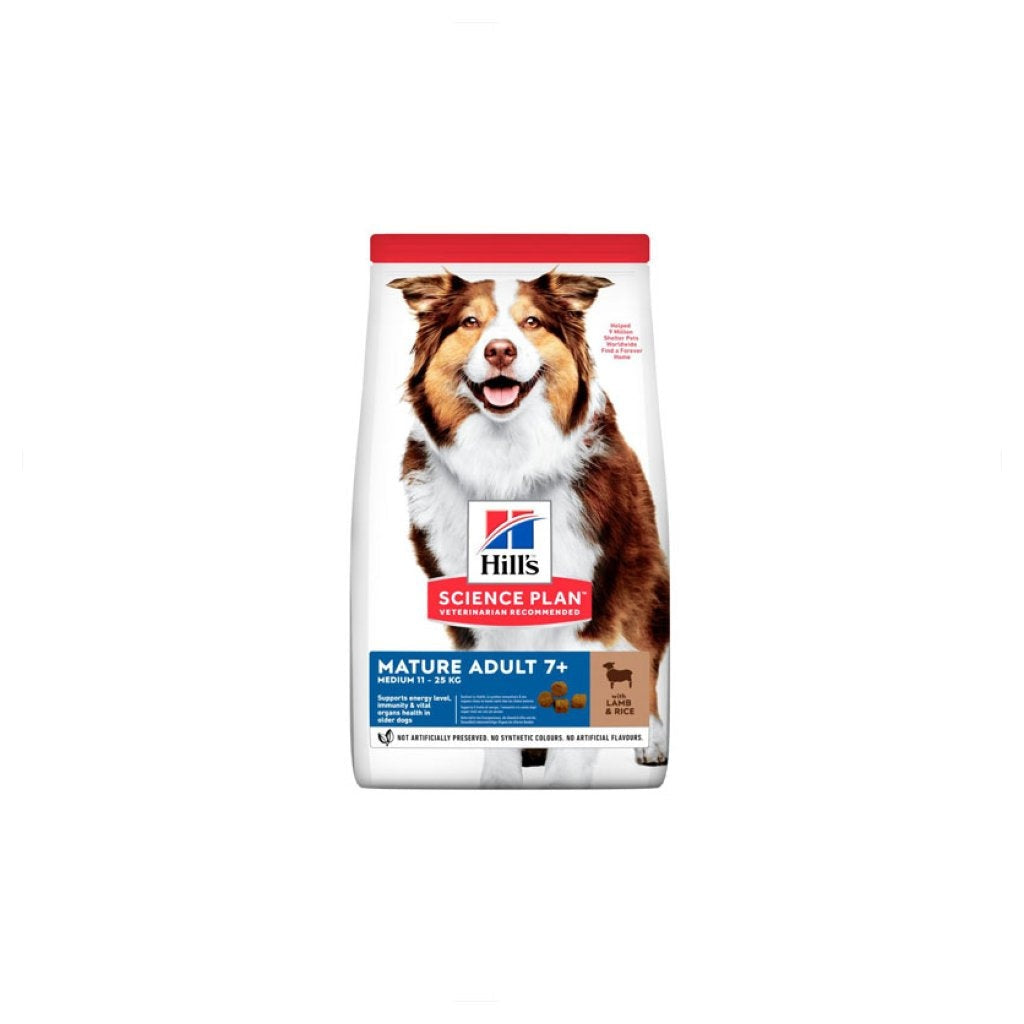 Hill's Science Plan Mature Adult Medium 7+ Dog Food with Chicken