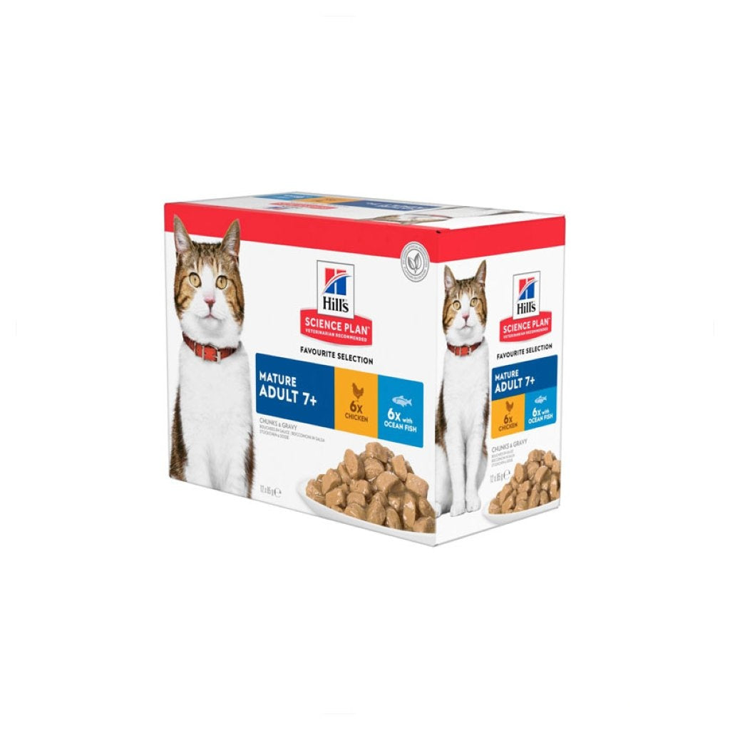 Hills Science Plan Mature Adult Wet Cat Food