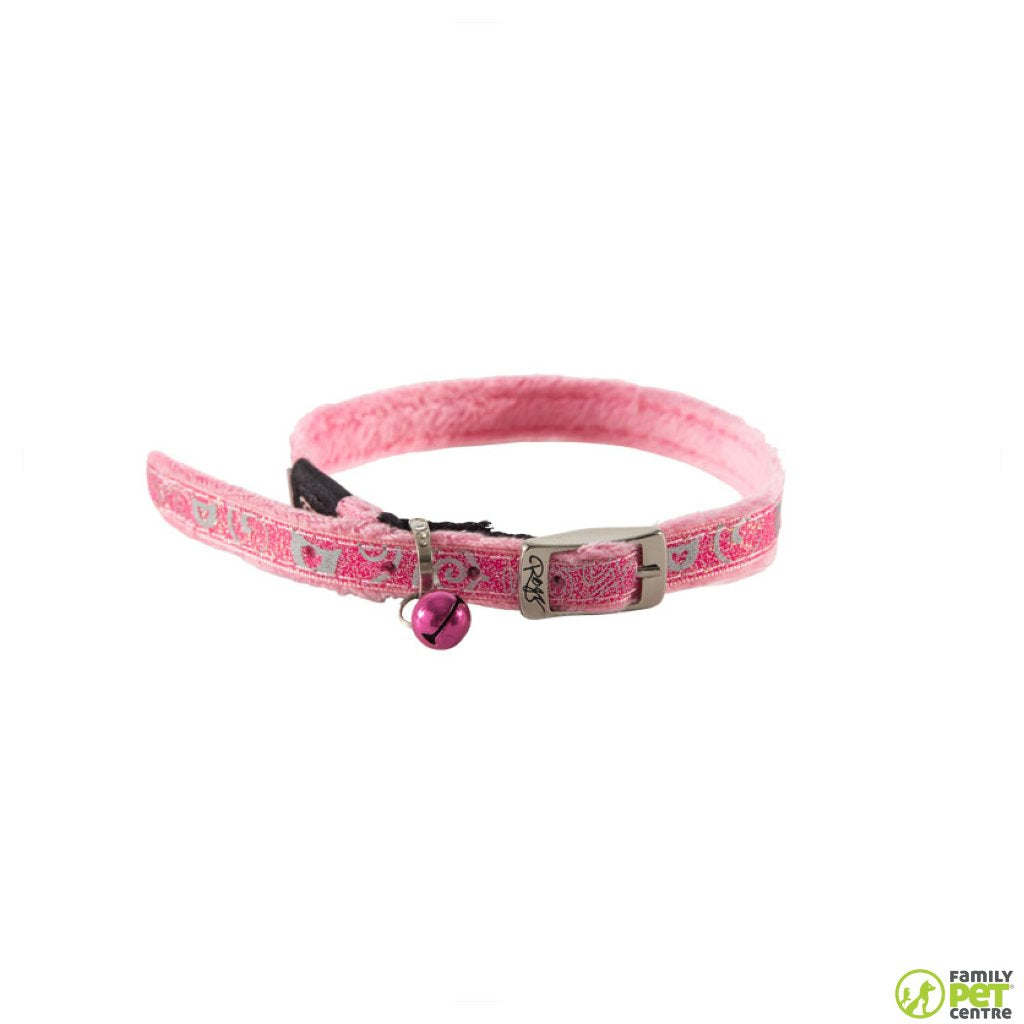 Rogz SparkleCat Pin Buckle Cat Collar