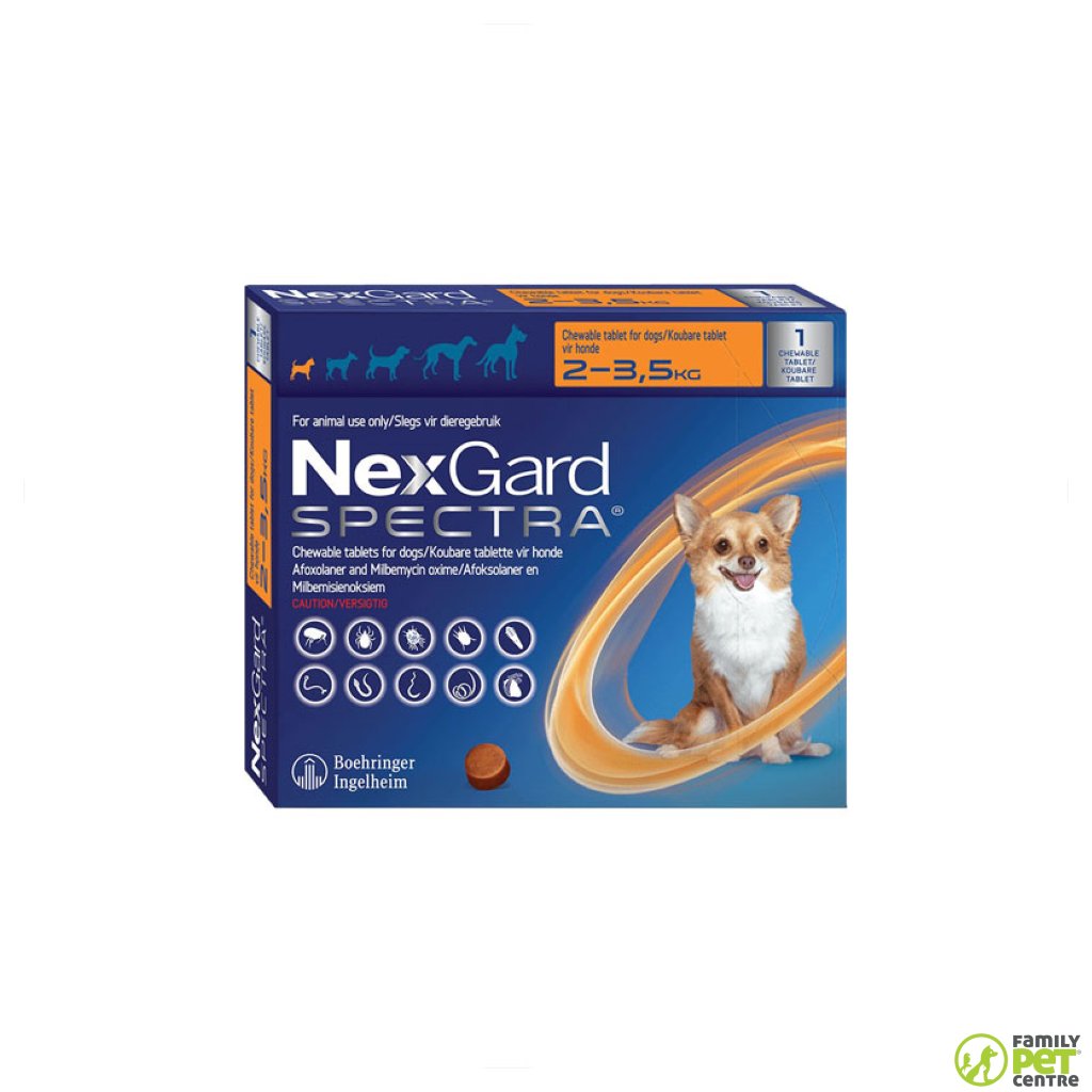 Nexgard Spectra Chewable Tick & Flea Tablets For Dogs Singles