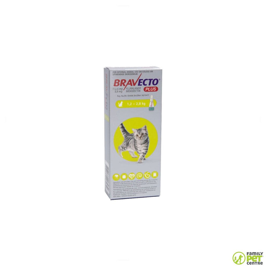 Bravecto Cat Tick & Flea Spot-On Plus