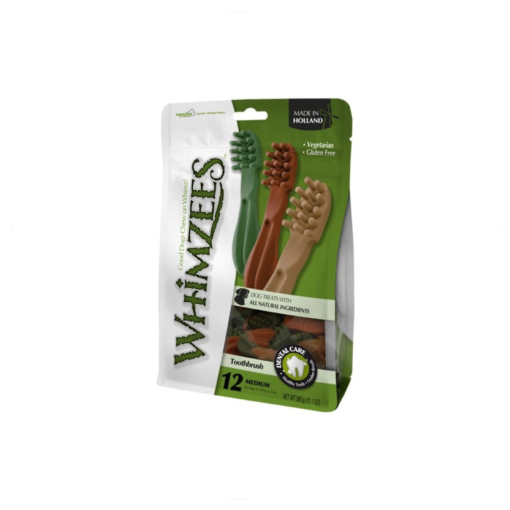Whimzees Toothbrush Value Bag Dog Treat