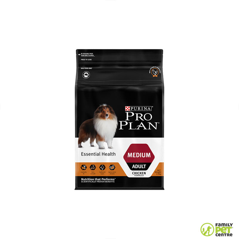 Purina Adult Essential Health Medium Breed Dry Dog Food