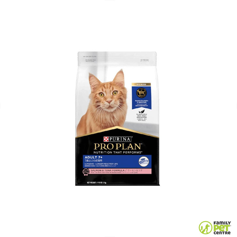 Purina Adult 7+ Salmon & Tuna Dry Cat Food