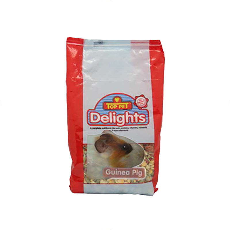 AVI Top Pets Delights Small Pet Guinea Pig Food 1kg