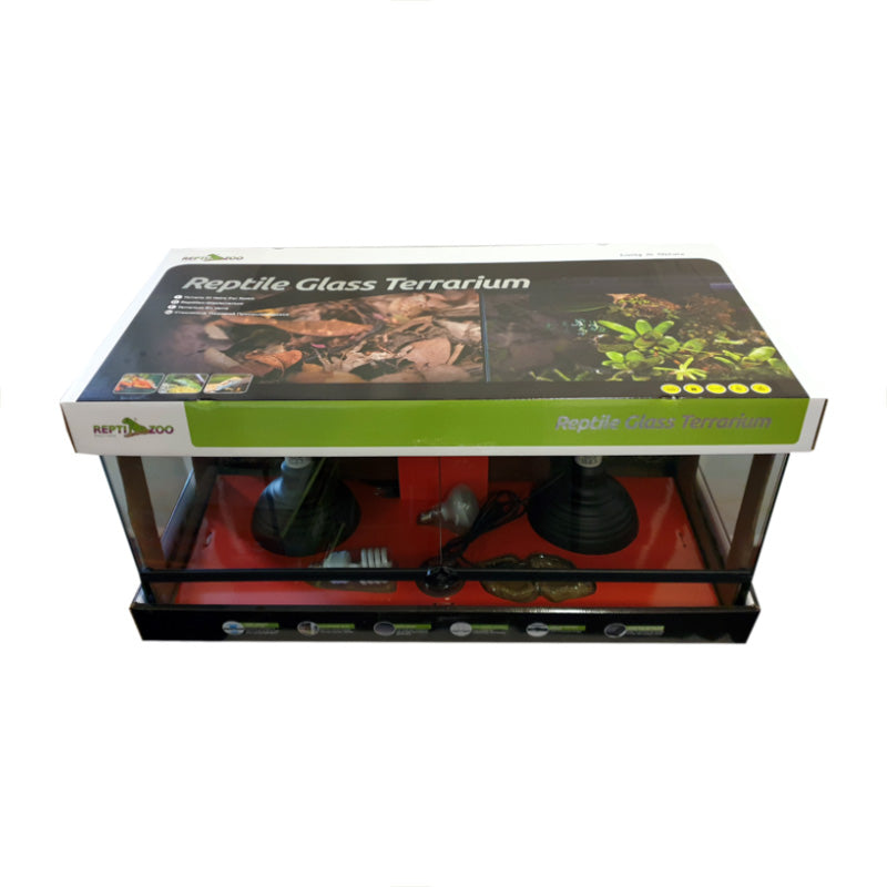 ReptiZoo Reptile Glass Terrarium Kit