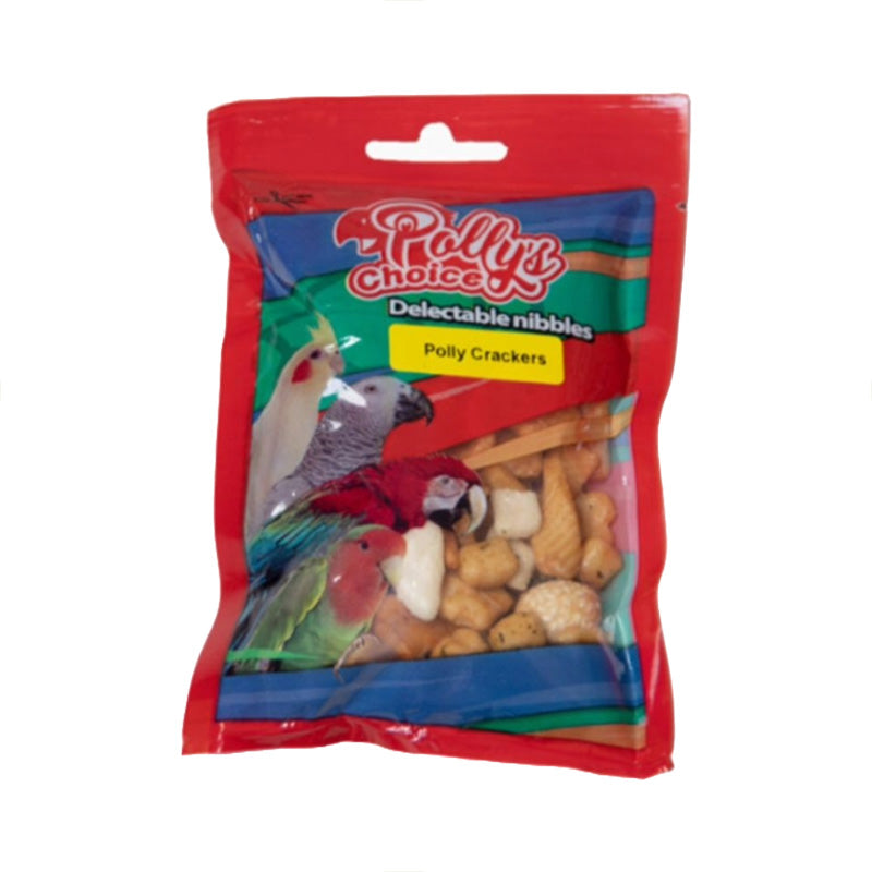 Polly's Choice Bird Treat Delectable Nibbles Crackers 65g