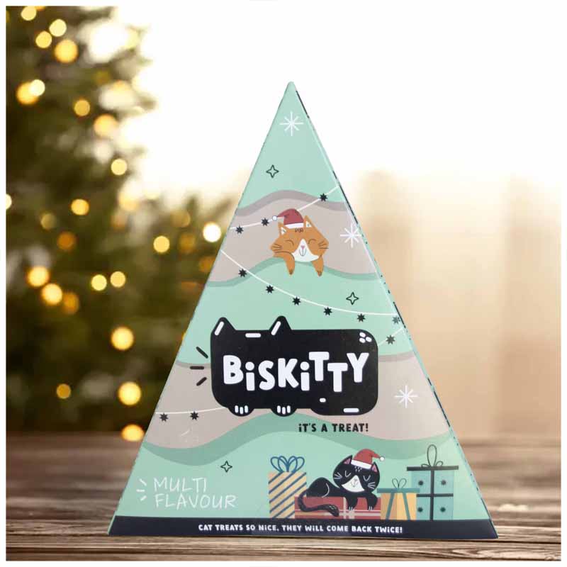 Biskitty Christmas Biscuits Triangle 120g
