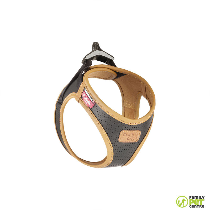 Curli Apple Leather Clasp Vest Harness